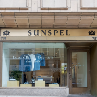 sunspel madison avenue new york usa / retail rollout expansion / multi location retail stores