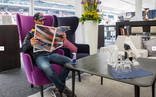 red bull racing paddock club suite hospitality design