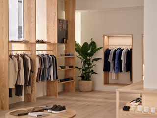Sunspel flagship retail store - Jermyn Street - retail store design