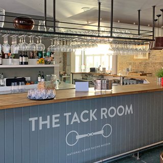 National Horseracing museum tack room restaurant design / hospitality design
